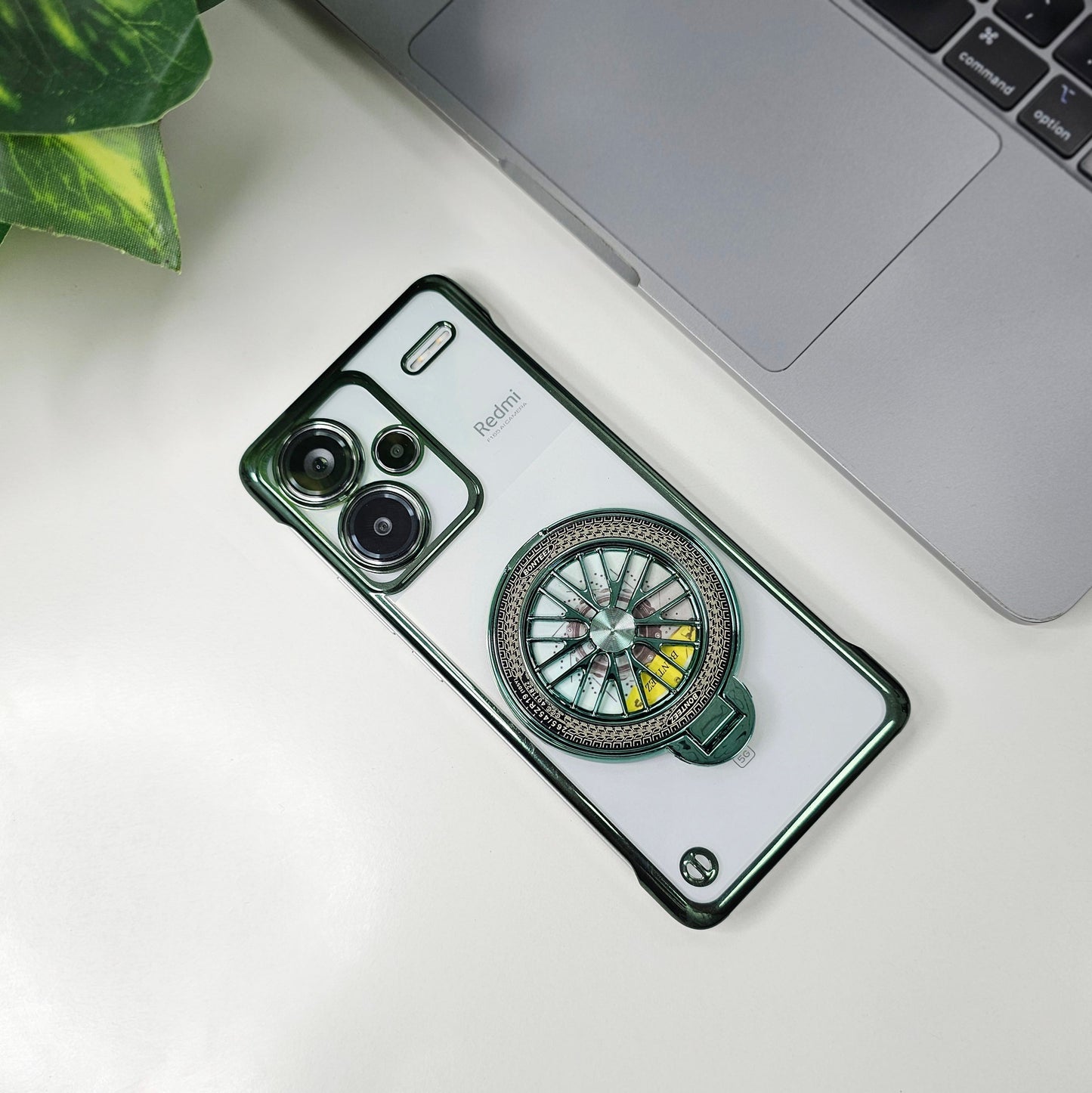 Redmi Note 13 Pro+ 5G Porsche® Wheel Frameless Case