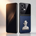 Oppo Reno 13 5G Shaheed Bhagat Singh 3D Metal Leather Back Case