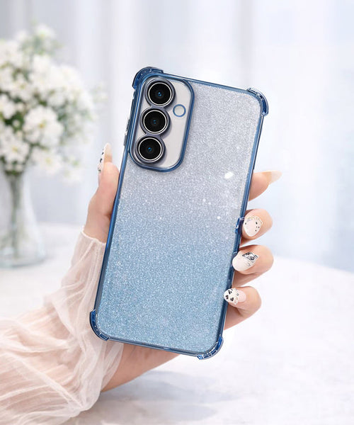 Samsung Galaxy A56 5G Luxury Shimmer Shockproof Airbag Case