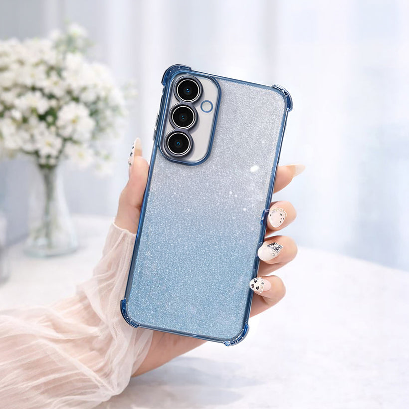 Samsung Galaxy A56 5G Luxury Shimmer Shockproof Airbag Case