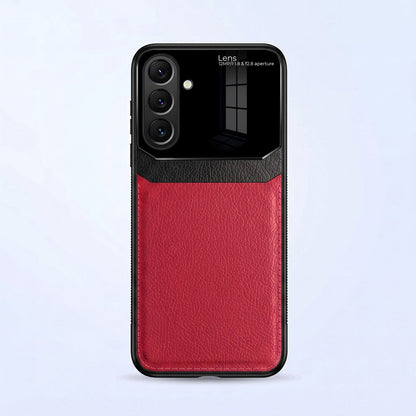 Samsung Galaxy A27 5G Premium Leather Lens Protective Case