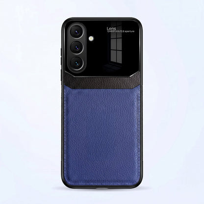 Samsung Galaxy A27 5G Premium Leather Lens Protective Case