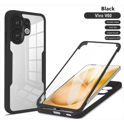Vivo V60e 5G Slim Fit Heavy Duty Shockproof Full Body Protection Case