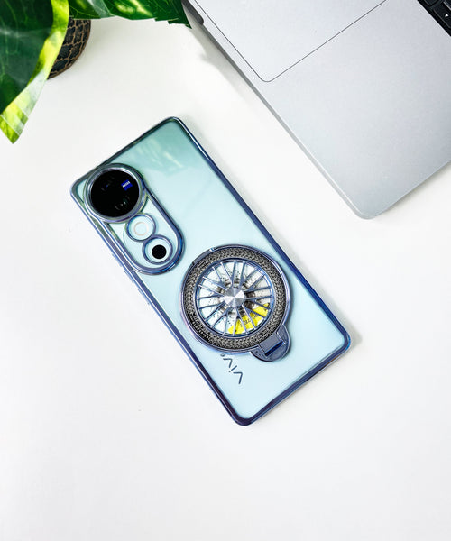 Vivo V40 5G Ferrari Wheel Electroplating Case