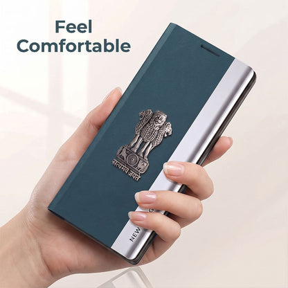 Vivo V60 5G Satyamev Jayate Flip Leather Case