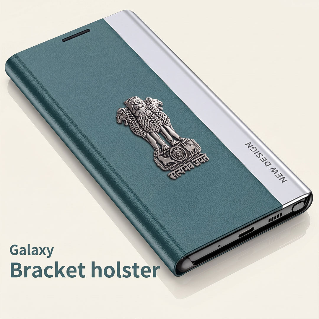 Vivo V60 5G Satyamev Jayate Flip Leather Case