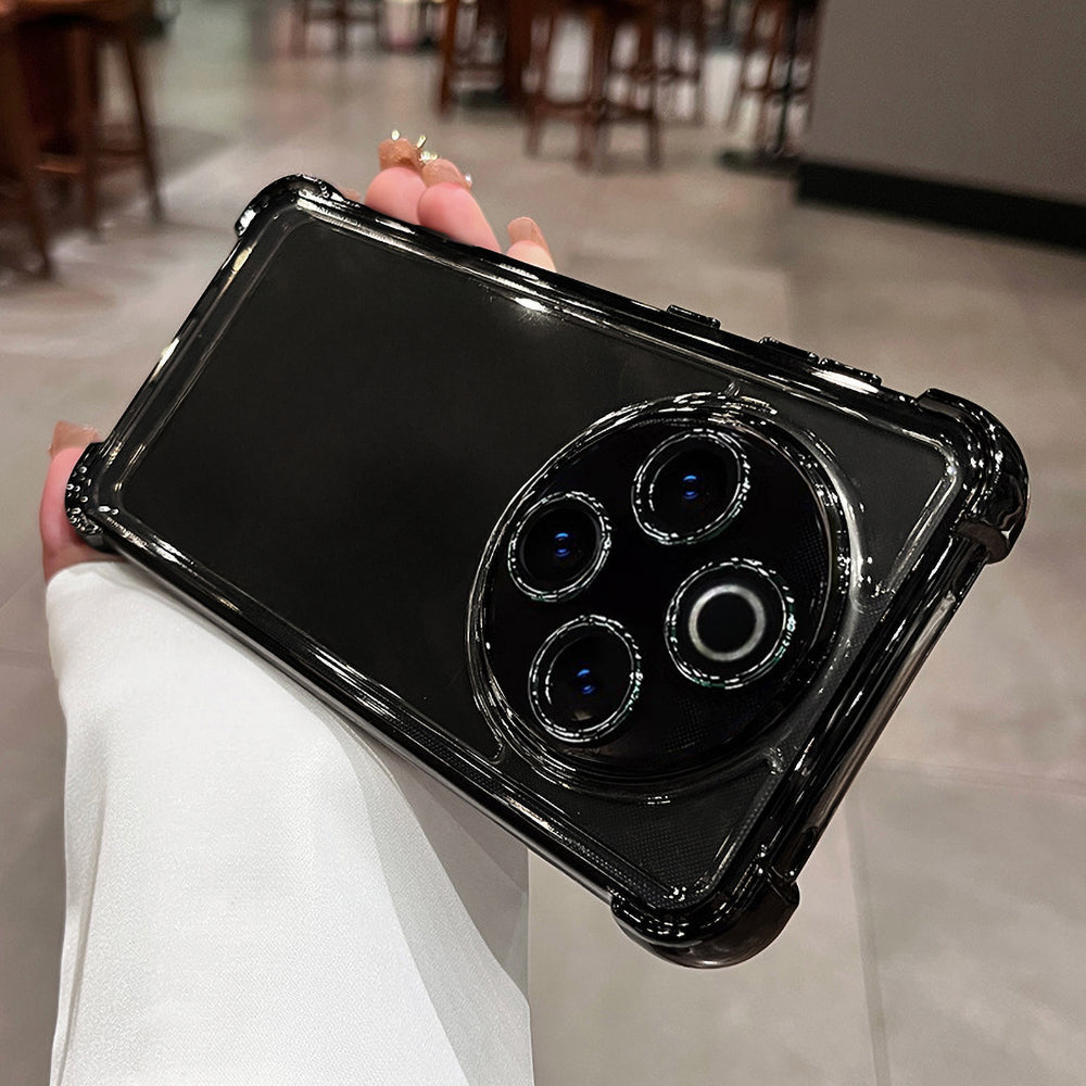 Vivo T4 5G Transparent Shockproof Case With Airbag Corners