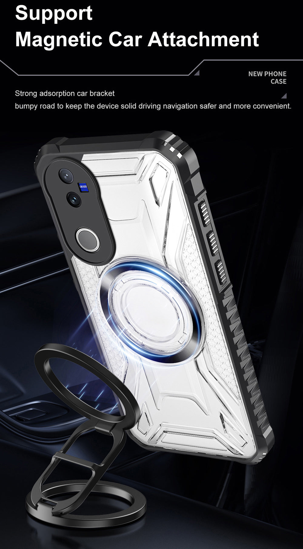 Vivo V50 5G Magsafe Shockproof Armour Case