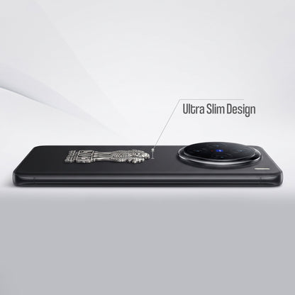 Vivo X200 5G Compatible Satyamev Jayate 3D Metal Emblem Sticker