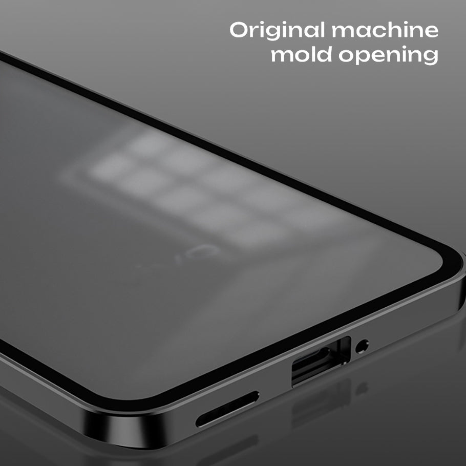 Vivo X300 FE 5G Aluminium Metal Bumper Shield Transparent Back Case