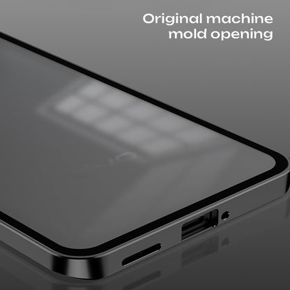 Vivo X300 FE 5G Aluminium Metal Bumper Shield Transparent Back Case