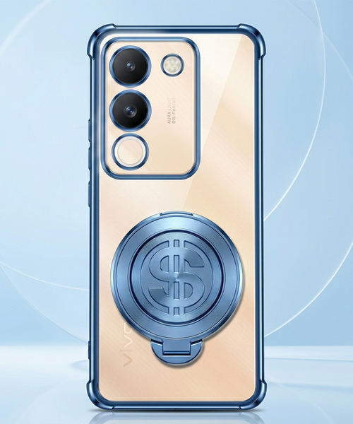 Vivo Y200 5G Four Corner Airbags 100% Original Astro Money Magnet Rotating Dollar Case
