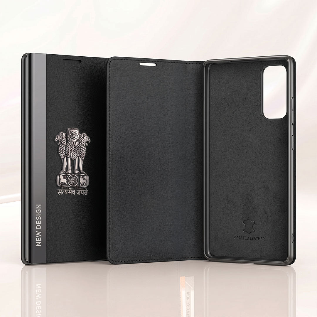 Vivo Y200e 5G Satyamev Jayate Flip Leather Case