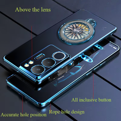 Vivo Y300 5G Ferrari Wheel Electroplating Case