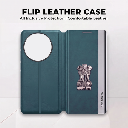 Vivo Y58 5G Satyamev Jayate Flip Leather Case