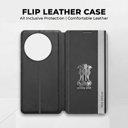Vivo Y58 5G Satyamev Jayate Flip Leather Case