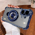 Vivo T4 Pro 5G Premium Stress Buster Wheel Rotating Shockproof Airbags Case
