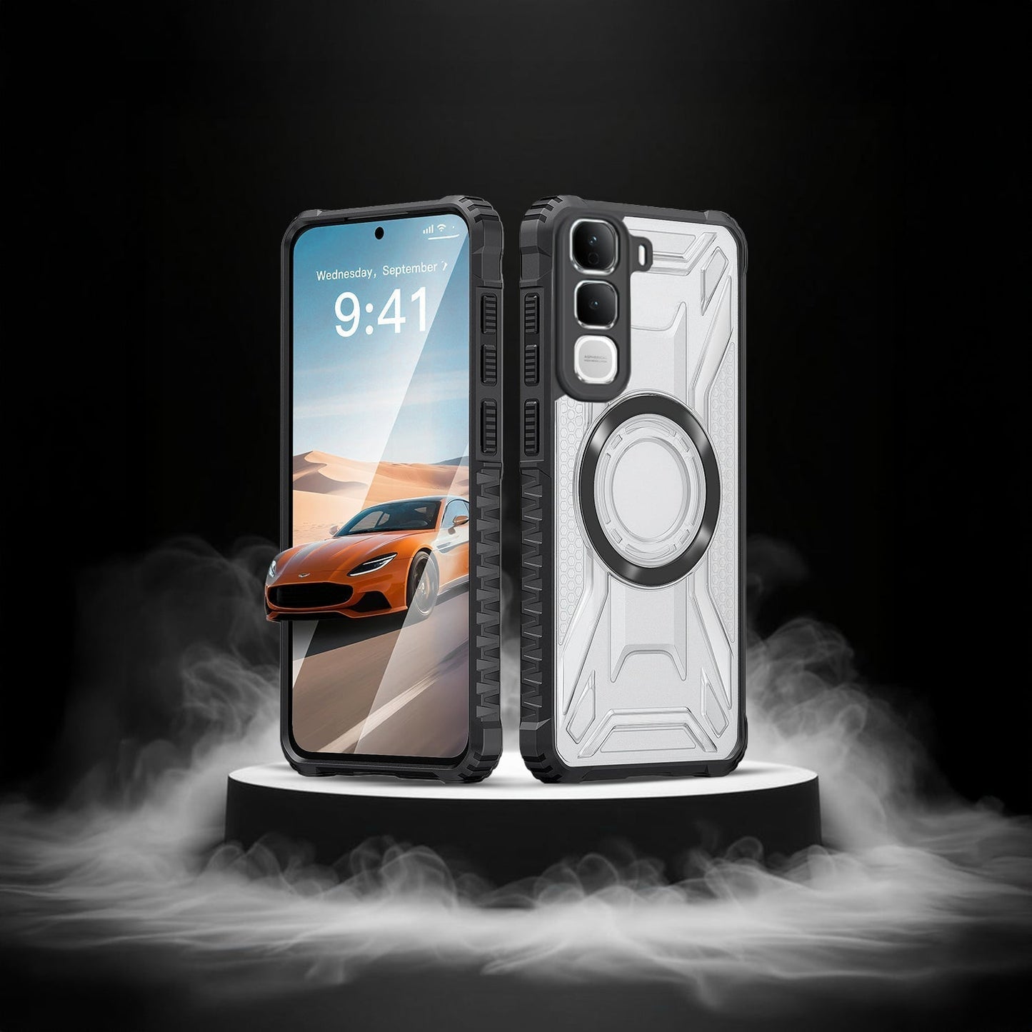 Vivo Y400 Pro 5G Magsafe Shockproof Armour Case