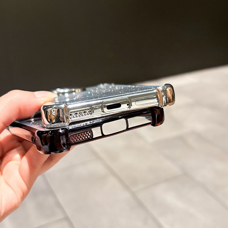 Motorola Edge 60 Pro 5G Luxury Shimmer Shockproof Airbag Case