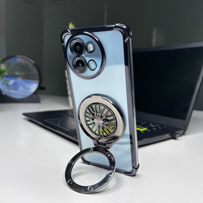 Vivo Y58 5G Premium Stress Buster Wheel Rotating Shockproof Airbags Case