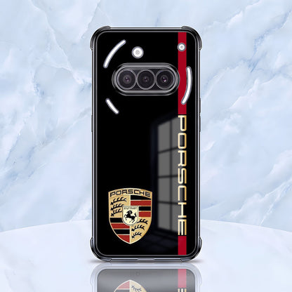 Nothing Phone 3a 5G Premium Porsche Logo Airbags Printed Back Case