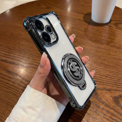 Oppo Reno 15 5G Four Corner Airbags 100% Original Astro Money Magnet Rotating Dollar Case