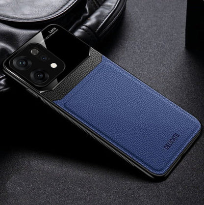 Slim-fit leather case with lens protection for Reno 14 5G