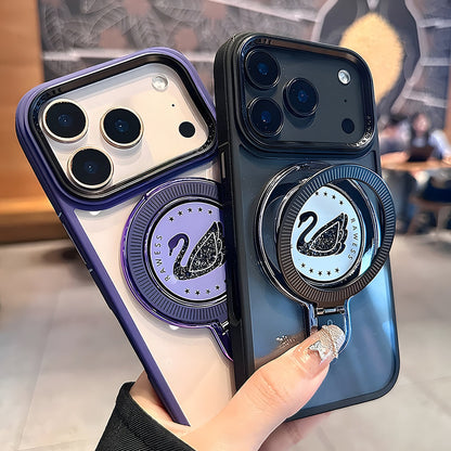 iPhone 17 Pro & 17 Pro Max Luxury Duck Ring Stand Shockproof Magnetic Magsafe Case