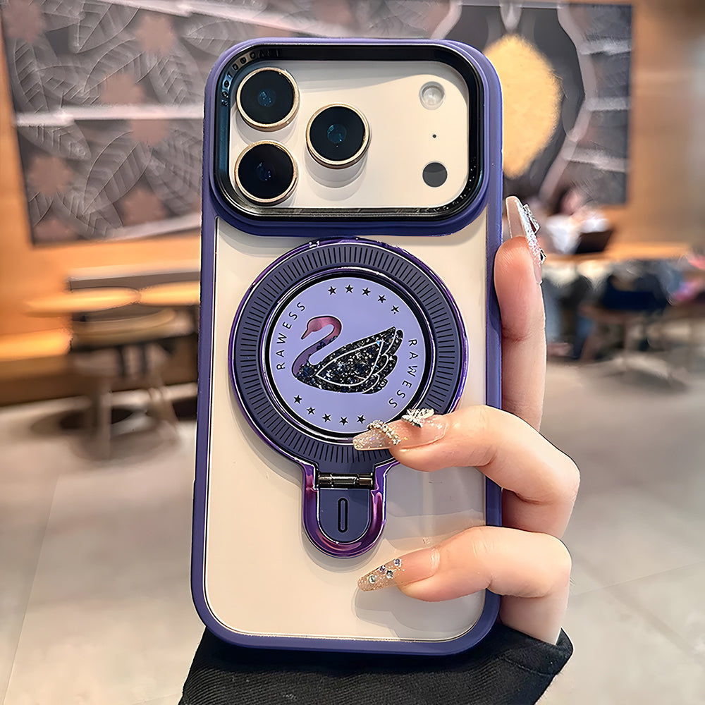 iPhone 17 Pro & 17 Pro Max Luxury Duck Ring Stand Shockproof Magnetic Magsafe Case