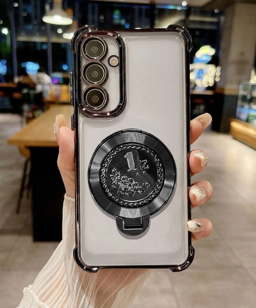 Samsung Galaxy A14 5G Premium Billion Wheel Rotating Shockproof Airbags Case