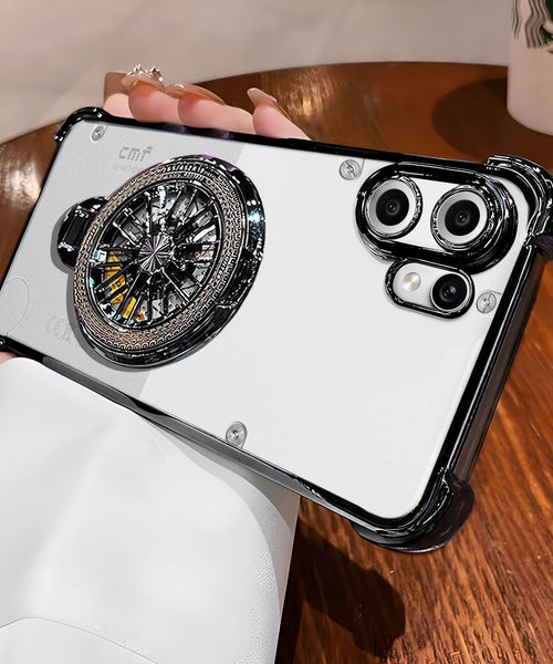 Nothing Phone 2 Pro 5G Premium Stress Buster Wheel Rotating Shockproof Airbags Case