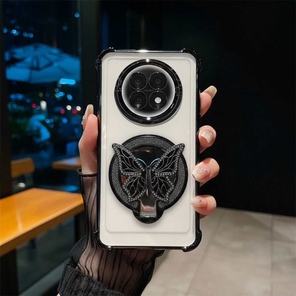 Oppo F31 Pro+ 5G Premium Butterfly Stand Airbags Case