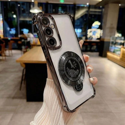 Samsung Galaxy M56 5G Premium Billion Wheel Rotating Shockproof Airbags Case