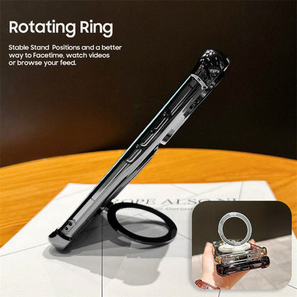 Nothing Phone 2a 5G Premium Stress Buster Wheel Rotating Shockproof Airbags Case