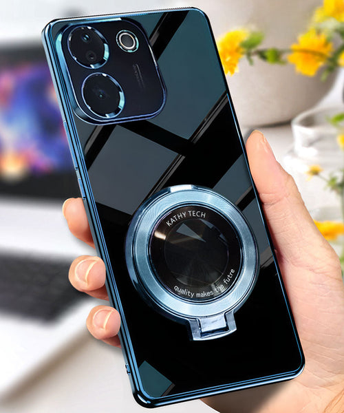 Vivo T3 Pro 5G Magnifier Electroplating Case