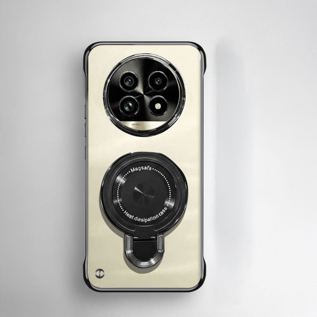 Realme 13 Pro+ 5G Phone case with camera lens cover on a light gray background