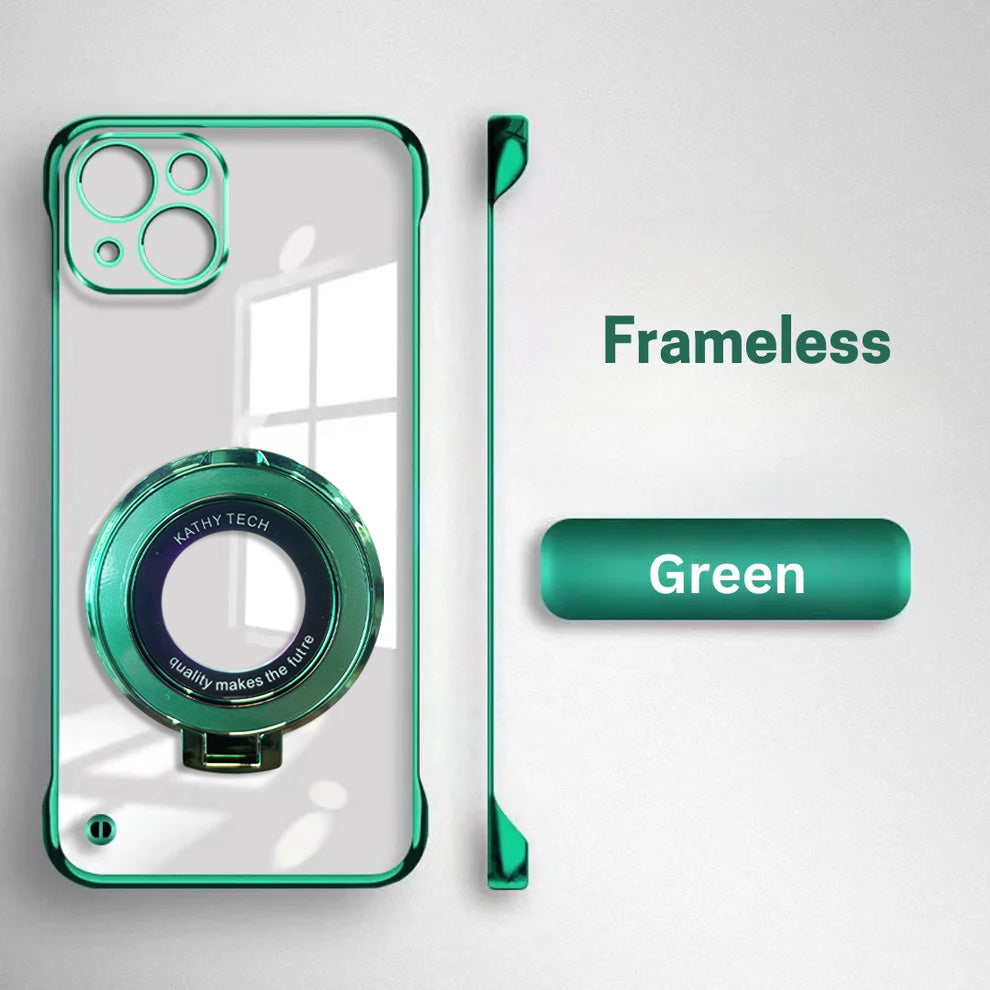 iPhone 15 Premium Frameless Magnifier Case