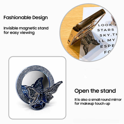 Oppo F31 Pro+ 5G Premium Butterfly Stand Airbags Case