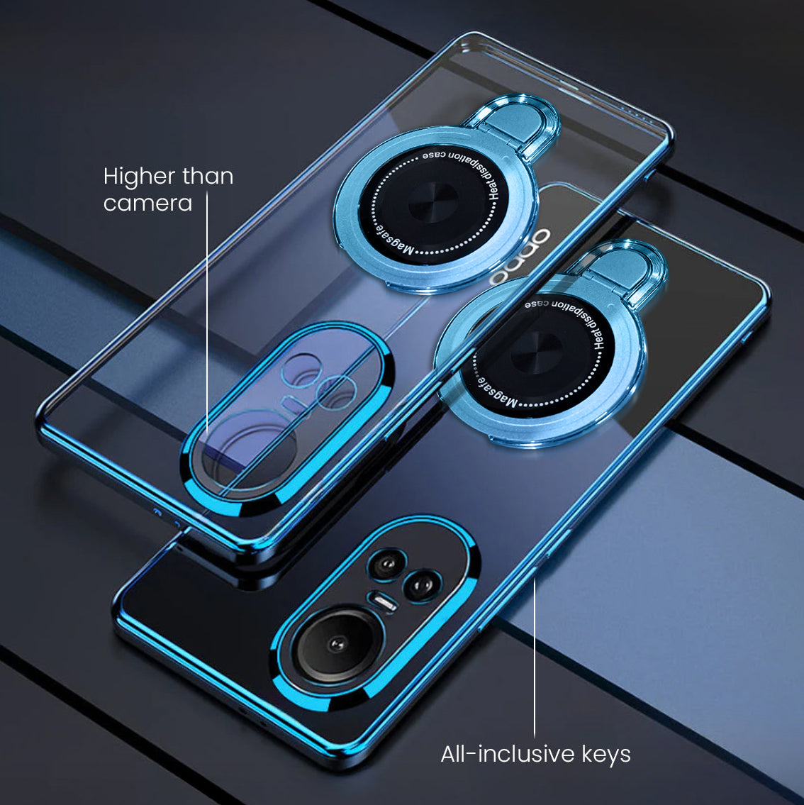 Oppo Reno 10 5G Invincible Electroplating Case