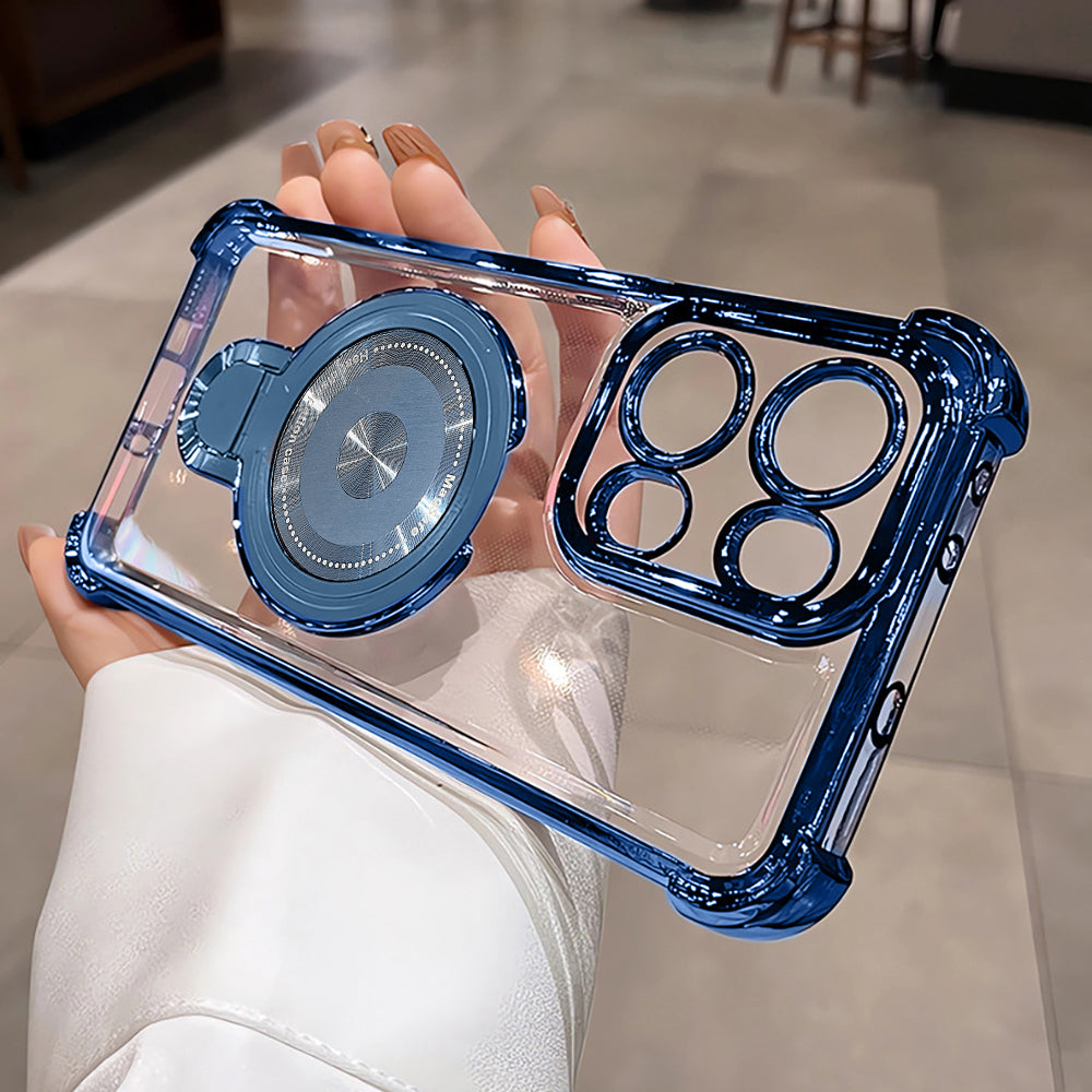 Transparent Blue Oppo Reno 13 5G Cover