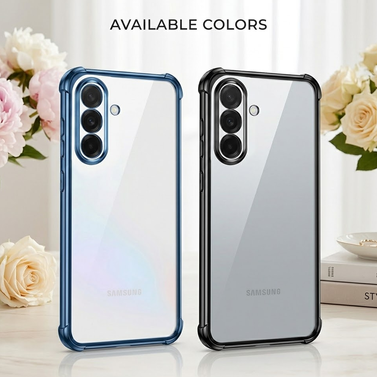 Samsung Galaxy A56 5G Anti-Yellow Electroplating Transparent Airbags Case